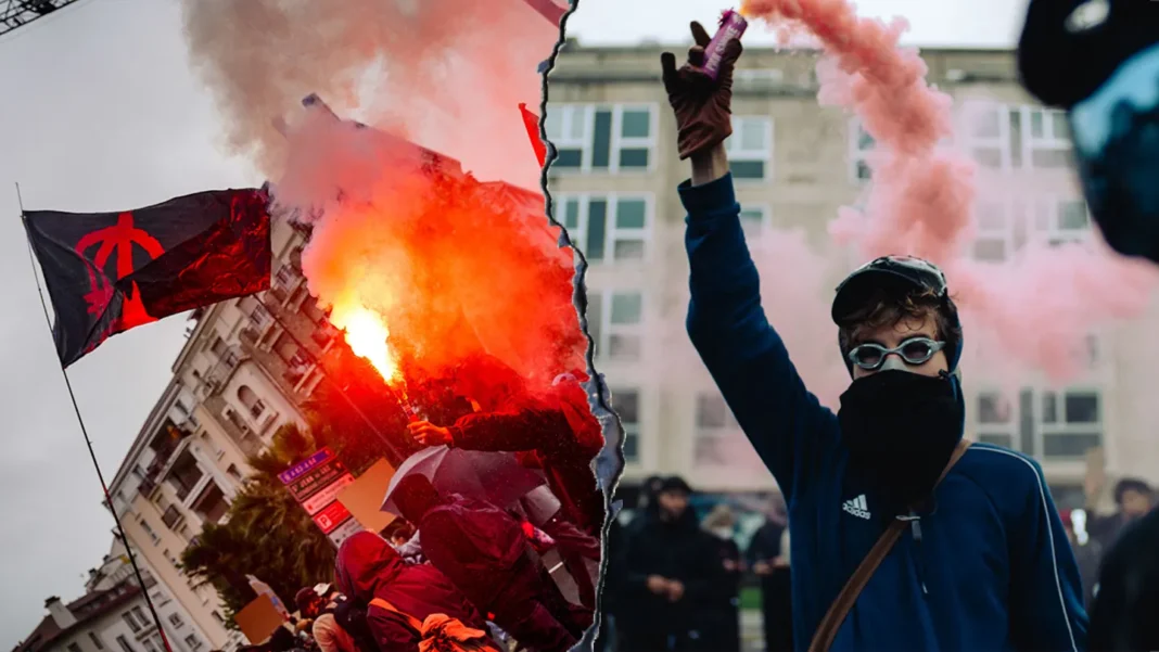 Mike Johnson Points to Violent Riots in France as a Warning for America: “We Have to Get This Right”
